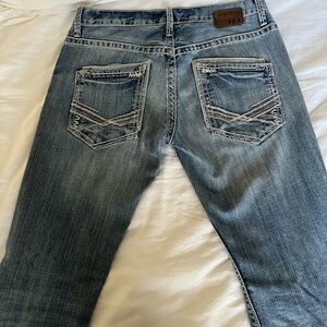 BKE Carter Men's Straight Leg Blue Jeans